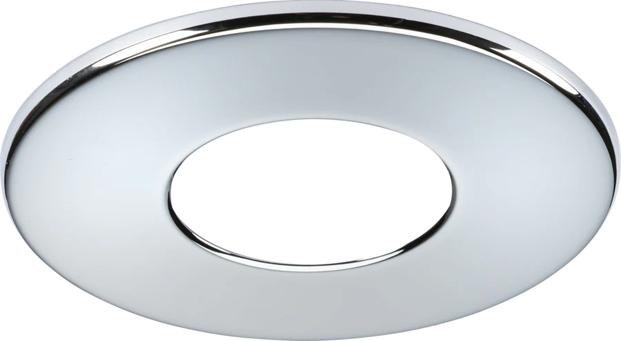 Knightsbridge: SPKEVFBZPC, Fixed Bezel for SpektroLED Evo, Polished Chrome, 90mm Diameter, Steel Construction