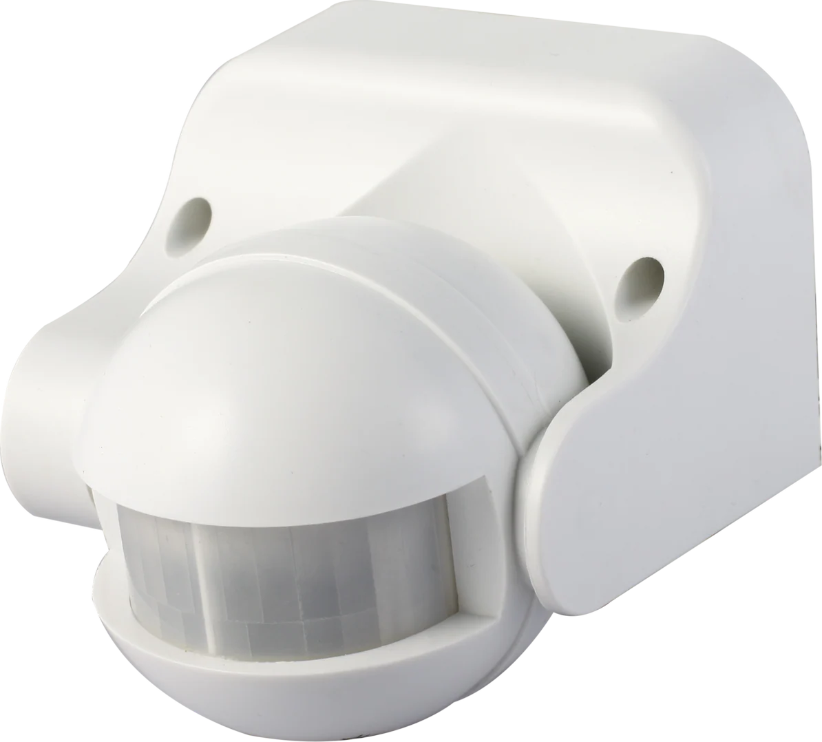 Knightsbridge: OS004 IIP44 180° PIR Sensor, 12m Detection Range, Adjustable Lux, White