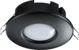 Knightsbridge: OS0025B, IP20 360° 2 in 1 PIR Sensor, Recessed & Surface Mount, Black, Adjustable Lux, 2000W Max